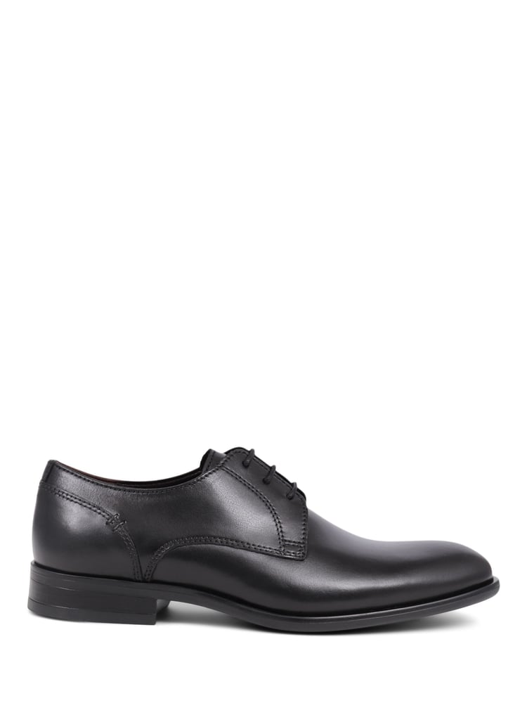 Pavers Black Pavers Leather Lace-Up Shoes - Image 2 of 5
