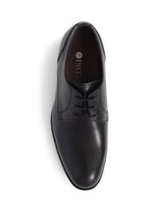 Pavers Black Pavers Leather Lace-Up Shoes - Image 4 of 5