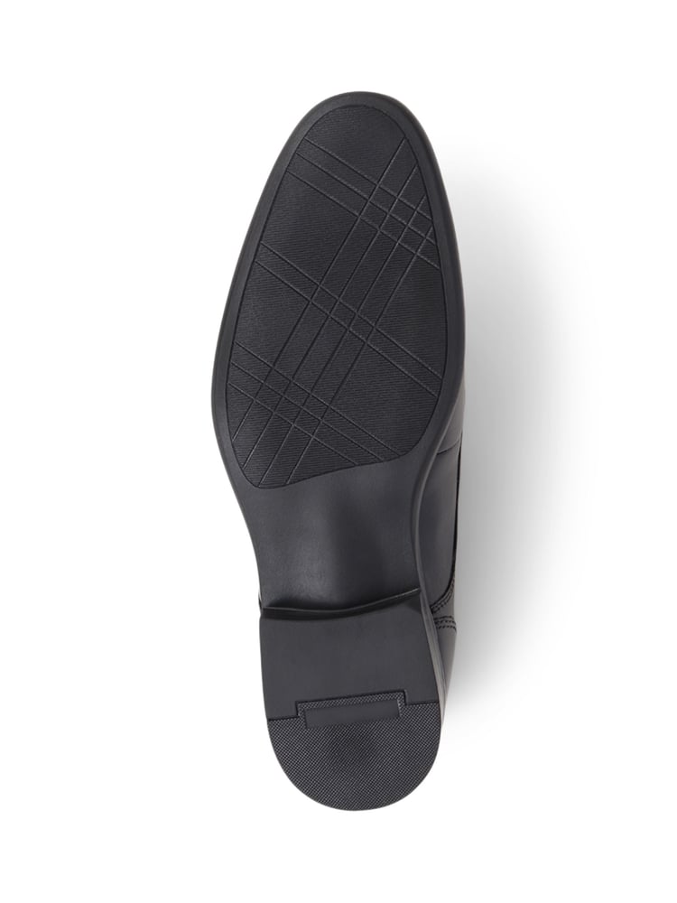 Pavers Black Pavers Leather Lace-Up Shoes - Image 5 of 5