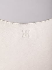 Lakeland Leather Parchment Coniston Crescent Cross-Body Bag - Image 4 of 6