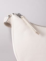 Lakeland Leather Parchment Coniston Crescent Cross-Body Bag - Image 5 of 6
