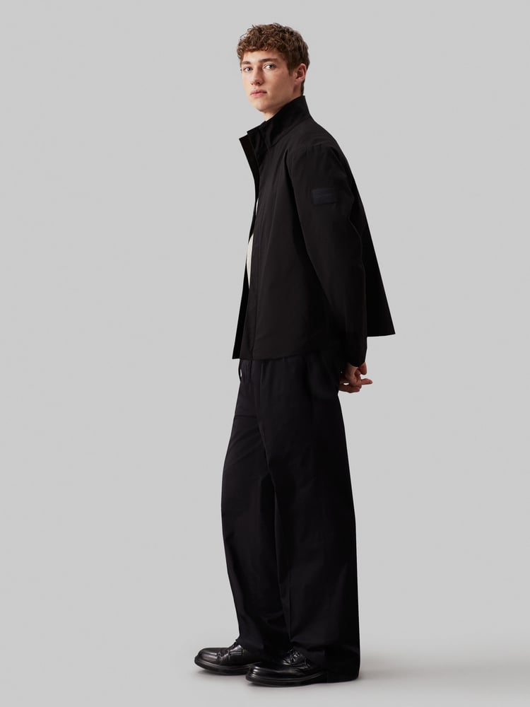 Calvin Klein Black Refined Technical Jacket - Image 2 of 4