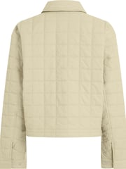 Calvin Klein Jeans Cream Grid Quilted Short Jacket - Image 2 of 5