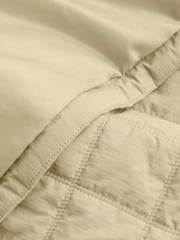 Calvin Klein Jeans Cream Grid Quilted Short Jacket - Image 4 of 5