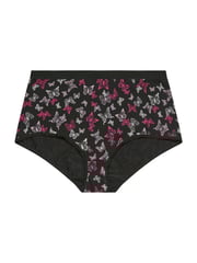 Yours Curve Pink 5 Pack & Butterfly Full Briefs - Image 5 of 7