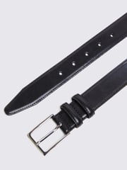 MOSS Black Classic Leather Belt - Image 2 of 2