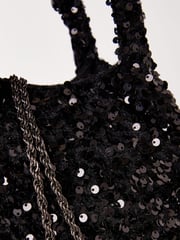 Lipsy Black Embellished Pouch Bag - Image 3 of 4