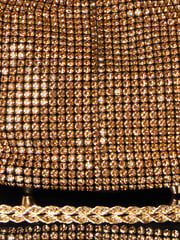 Lipsy Gold Embellished Pouch Bag - Image 4 of 4