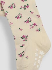 JoJo Maman Bébé Pastel Pink 2-Pack Cotton Rich Tights - Image 9 of 9