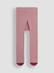 JoJo Maman Bébé Red Cotton Rich Cherry Tights 2 Pack - Image 3 of 4