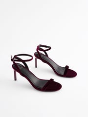 Burgundy Forever Comfort® Simple Sandals - Image 3 of 7