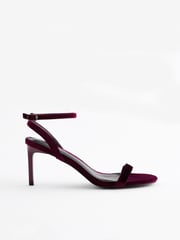 Burgundy Forever Comfort® Simple Sandals - Image 4 of 7