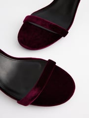 Burgundy Forever Comfort® Simple Sandals - Image 6 of 7