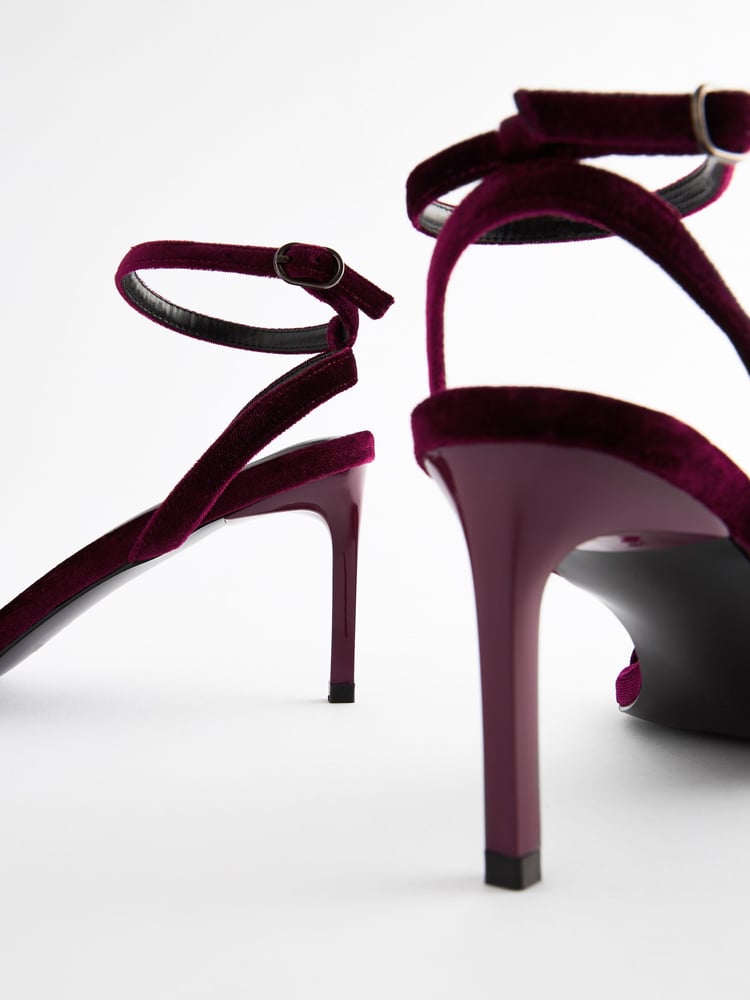 Burgundy Forever Comfort® Simple Sandals - Image 7 of 7