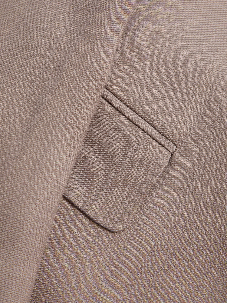 Reiss Pink Rosa Atelier Tailored Double Breasted Suit Blazer - Image 7 of 7