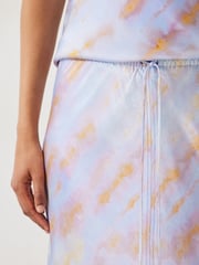 Hush Blue Indra Satin Maxi Skirts - Image 4 of 5