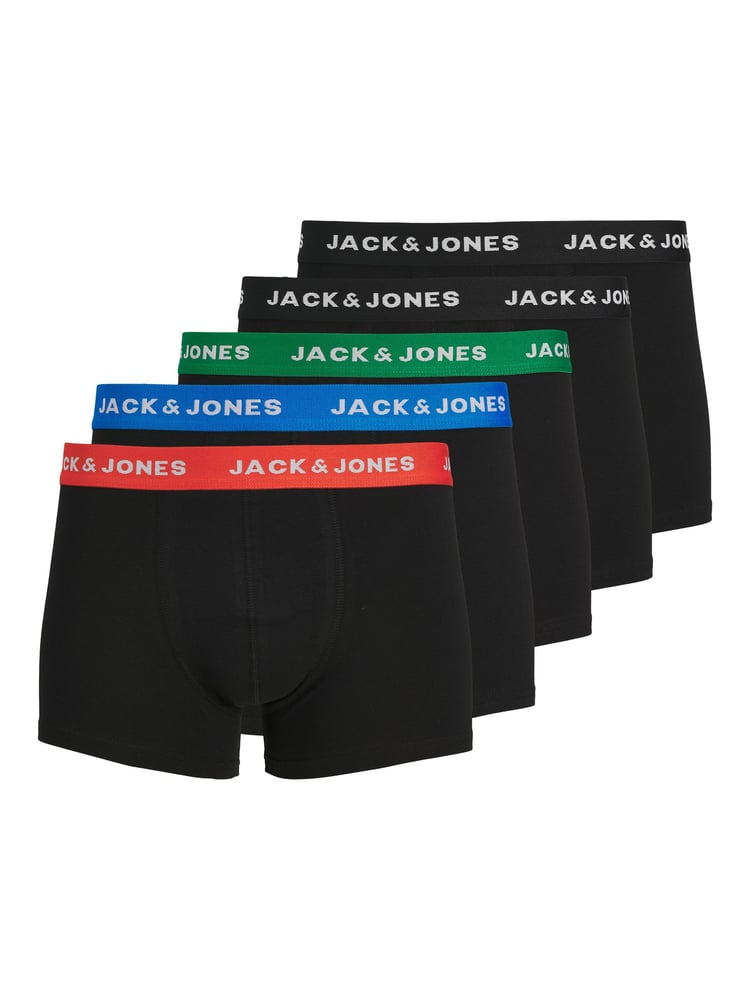 JACK & JONES JUNIOR Boxers 5 Pack - Image 1 of 3