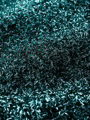Dark Green Sparkle Tinsel Short Sleeve Knitted T-Shirt Jumper - Image 6 of 7
