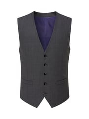 Skopes Grey Farnham Single Breasted Suit: Waistcoat - Image 4 of 5