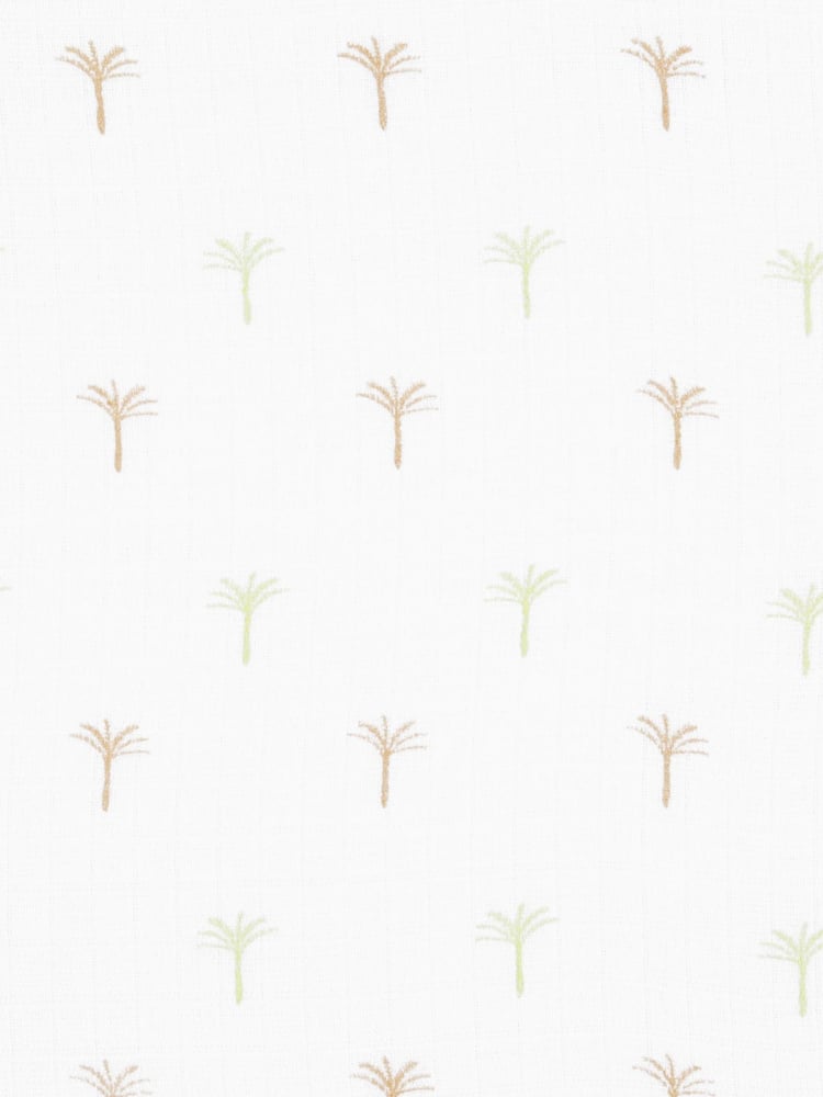 aden + anais Green Essentials 100% Cotton Blanket Dino Jungle Muslins 4 Pack - Image 8 of 8
