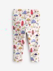 Cath Kidston Navy Floral Leggings 3 Pack (3mths-7yrs) - Image 6 of 8