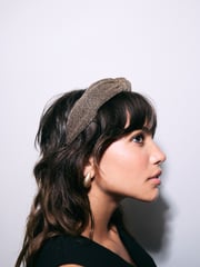 Bronze Sparkle Knot Detail Headband - Image 4 of 9