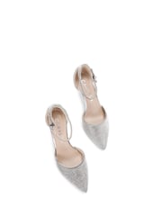 Carvela Silver Shine Courts - Image 3 of 5