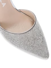 Carvela Silver Shine Courts - Image 5 of 5