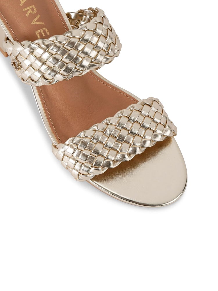 Carvela Twisted Heeled Sandals - Image 5 of 5