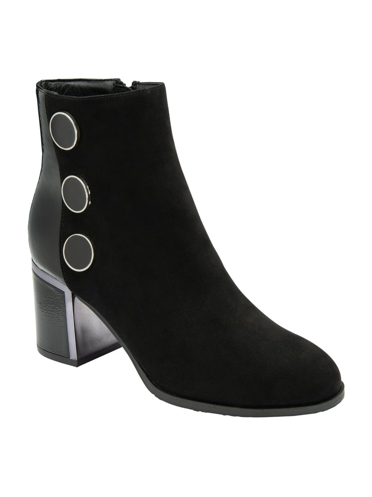 Lotus Black Ankle Boots - Image 1 of 4