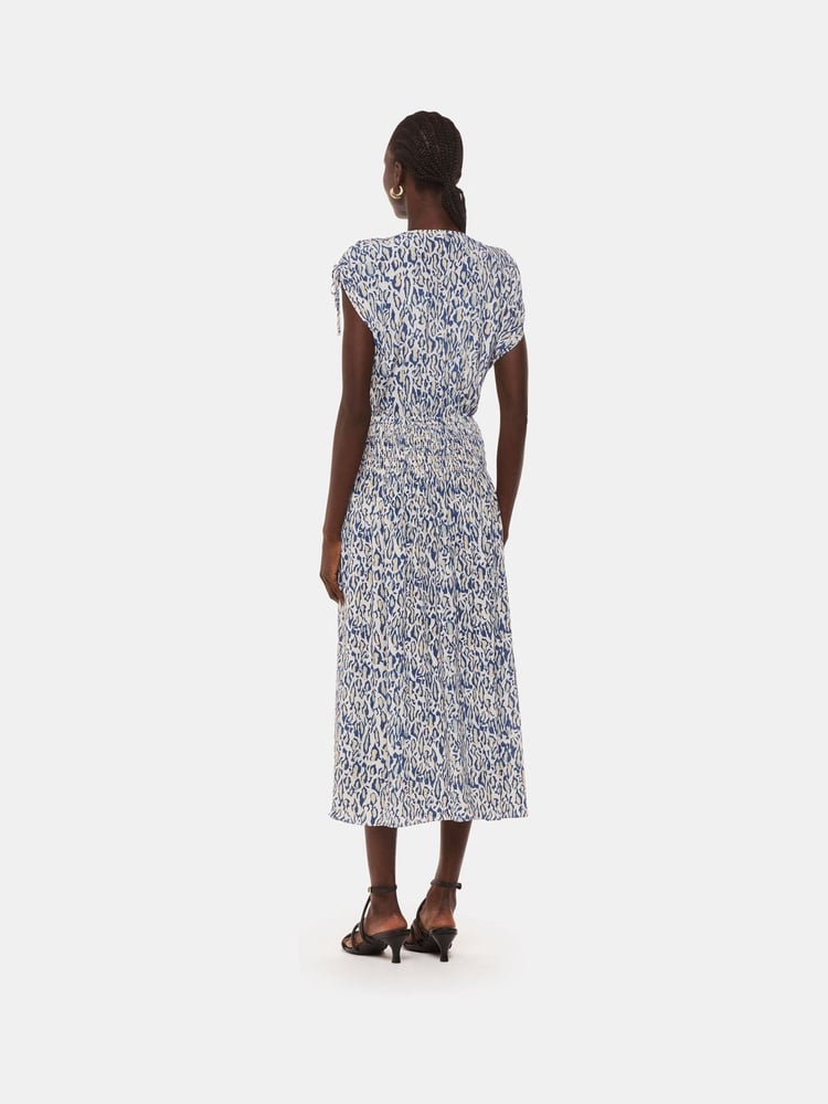 Whistles White Flaming Leopard Print Dress - Image 2 of 5