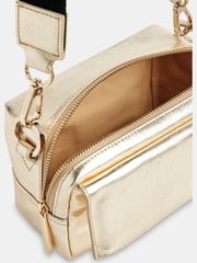 Whistles Gold Bibi Cross-Body Bag - Image 4 of 5