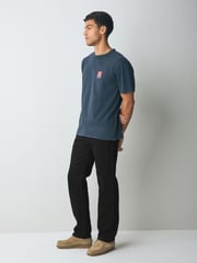 Wrangler Black Original Fit 13MWZ Cowboy Cut 100% Cotton Jeans - Image 4 of 7