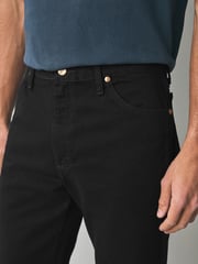 Wrangler Black Original Fit 13MWZ Cowboy Cut 100% Cotton Jeans - Image 6 of 7