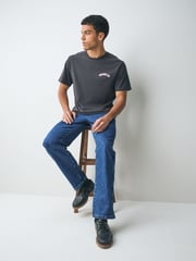 Blau - Wrangler Original Fit 13MWZ Cowboy Cut 100% Cotton Jeans - Bild 4 von 7