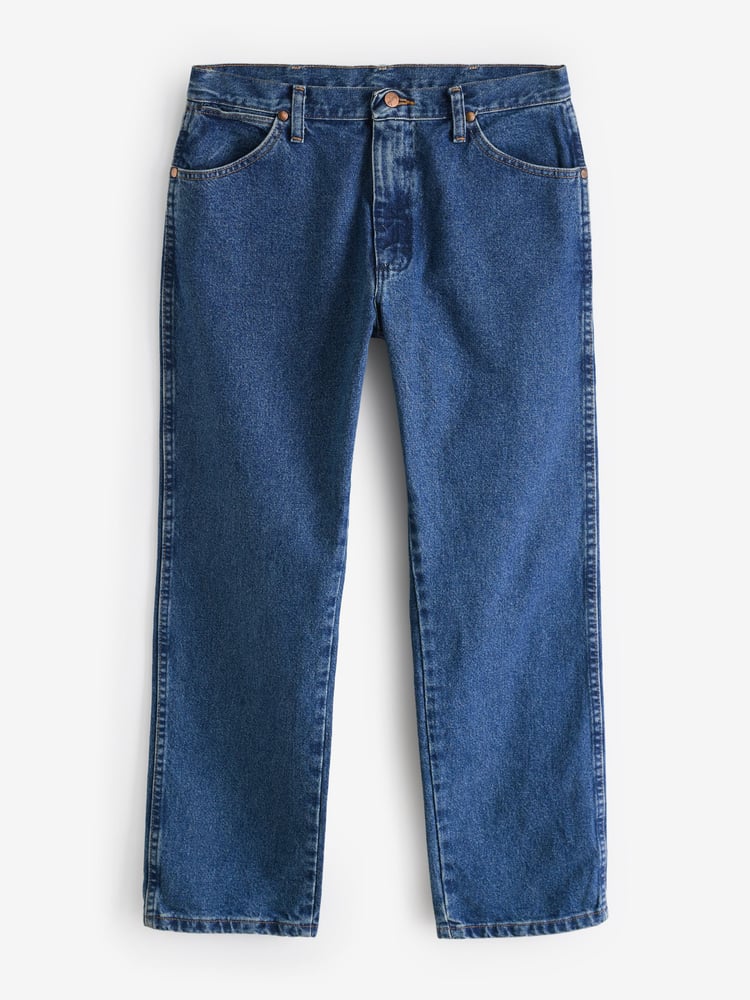 Blau - Wrangler Original Fit 13MWZ Cowboy Cut 100% Cotton Jeans - Bild 7 von 7