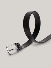 Tommy Hilfiger Black Denton Reversible 3.5cm Belt - Image 2 of 4