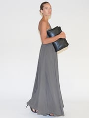 Religion Brown One Shoulder Maxi Dress With Full Skirt - Image 7 of 7