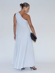 Religion Grey One Shoulder Maxi Dress With Full Skirt - Image 2 of 7