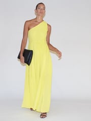 Religion Yellow One Shoulder Maxi Dress With Full Skirt - Image 1 of 6