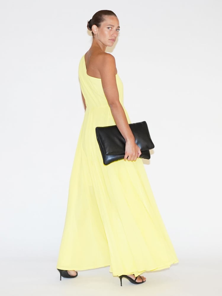 Religion Yellow One Shoulder Maxi Dress With Full Skirt - Image 2 of 6