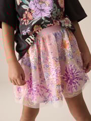 Neon Sequin Skirt (3-16yrs) - Image 1 of 8