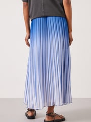 Hush Blue Olivia Maxi Ombre Pleat Skirt - Image 2 of 5