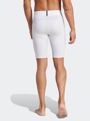 Weiß - adidas Techfit Short Tights - Bild 2 von 5