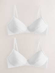 White Trainer Bras 2 Pack - Image 1 of 6