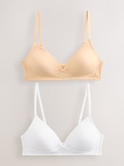 Nude White Trainer Bras 2 Pack - Image 1 of 5
