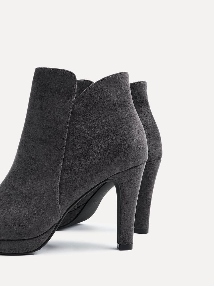Linzi Grey Layara Platform Ankle Boots With Stiletto Heels - Image 5 of 5 Linzi Grey Layara Platform Ankle Boots With Stiletto Heels - Image 5 of 5