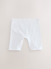 White Shorts Long Leg Briefs 5 Pack (2-16yrs) - Image 3 of 9