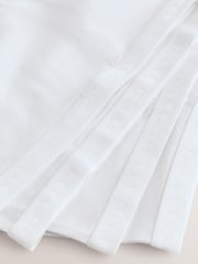 White Shorts Long Leg Briefs 5 Pack (2-16yrs) - Image 9 of 9