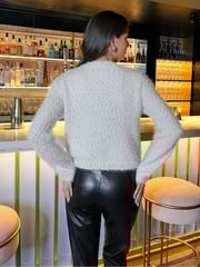 AX Paris Knitted Button Front Cardigan - Image 3 of 4